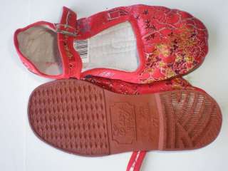   Shoes Child 27 child Red Silk Tianjin China 745914071196  