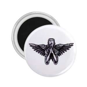  NEW Tattoo Stone Angel God Fridge Souvenir Magnet 2.25 Free 