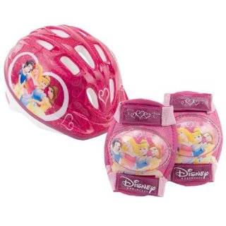 Disney Princess Micro Bicycle Helmet and Protective Pad Value Pack 