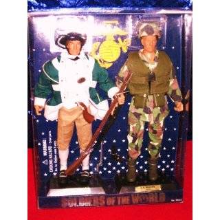 Soldiers of the World Colonist and U.S. Marine Two 12 Figure Set