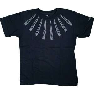    Krooked T Shirt Knives [X Large] Black Sale