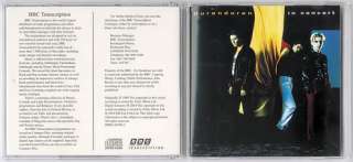 Duran Duran IN CONCERT 1989 BBC Transcription CD  
