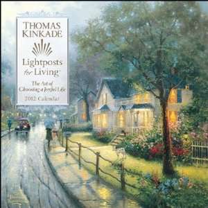  Thomas Kinkade Lightposts for Living Wall Calendar 2012 