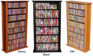 464 CD 234 DVD Tower DVD CD Storage Rack Shelf 5 colors  