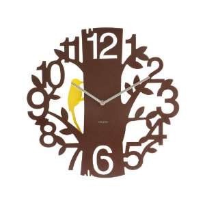  Present Time Karlsson Woodpecker Wall Clock