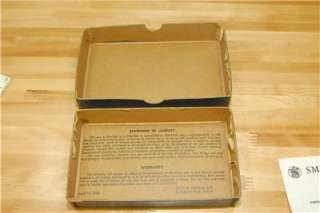 Smith Wesson S&W Gun Pistol box 34 Kit GUN VINTAGE 1955  