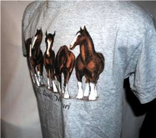   SHIRT CLYDEDALES LOOKING FRONT AND THEIR BACK ENDS ON BACK SZ L  