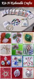   Ornament Bead Kit New Starburst Beads & Sequins Craft Kit Satin Ball