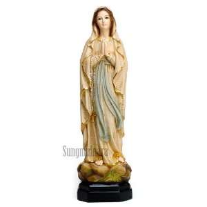  16 Our Lady of Lourdes Marble Wood Color [ 