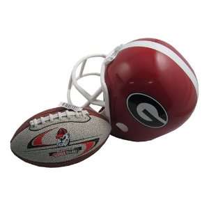  Georgia Bulldogs NCAA Helmet & Football Set by Franklin 