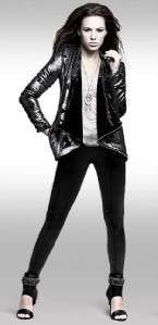 Bebe Kardashians Black Leather Jeweled Bootie Heels 7  