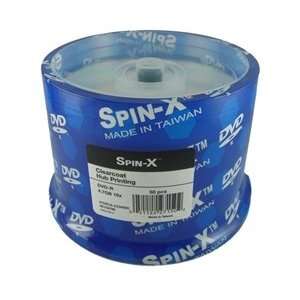  500 Spin X 16X DVD R 4.7GB Clear Coat Electronics