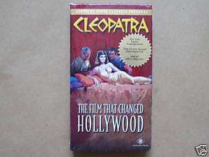 Cleopatra Film that Changed Hollywood VHS NEW FYC  