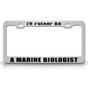  ID RATHER BE A MARINE BIOLOGIST Occupational Career, High 