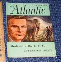 The Atlantic Monthly   March 1950   Senator Lodge  