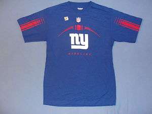   Mens N.Y New York Giants Official Sideline T Shirt M Jersey Blue