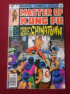 Master Of Kung Fu # 90 VF Shang Chi Faces Death In Chinatown Marvel 