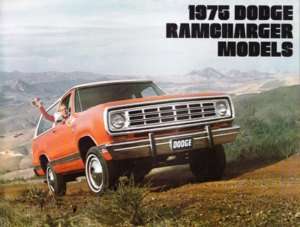 1975 75 Dodge Ramcharger original sales brochure  