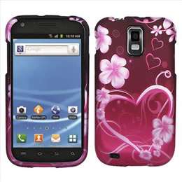 Pink Heart Hard Case Cover for T Mobile Samsung Galaxy S 2 II T989 