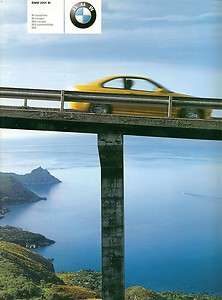 2001 BMW M Roadster,Coupe,M3,M5 Prestige 106pp Brochure  