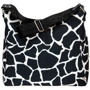  OiOi Diaper Bags   Black Giraffe Print Hobo Baby
