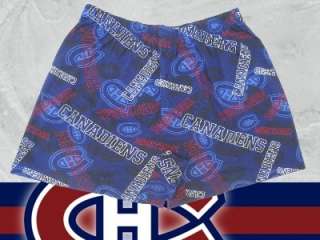 men s montreal canadians boxer shorts new with tags official licensed 