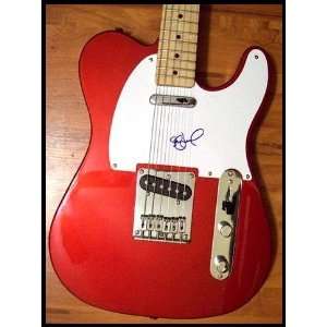   Band Stefan Lessard Autographed/Hand Signed Fender Squier Guitar