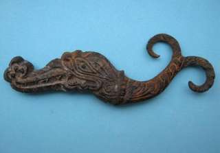Malaya,Large Sea Serpent(Naga laut) Tin Money/Token 18th Century Ext 