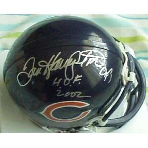  Dan Hampton autographed & HOF 2002 inscribed Chicago Bears 