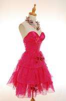 NWT AUTH Betsey Johnson Hollywood Hills Dress Fuchsia 2  