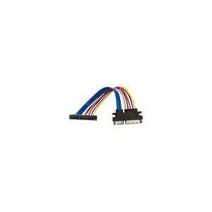 SATA 22 Pin Male to 22 Pin Female Data & Power Combination Extender 