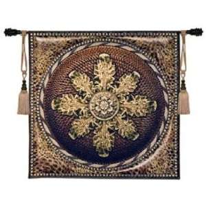  Leopard with Rosette 45 Square Wall Hanging Tapestry 