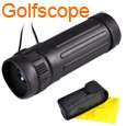 Golfscope Scope Golf Reticle Range Distance Finder 8x21 with Case 