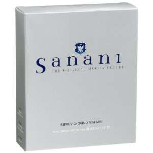Sanani, The Original Mocha Coffee Espresso Grind Mattari, 8.8 Ounce 