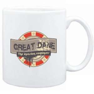  Mug White  Great Dane THE INVASION CONTINUES  Dogs 