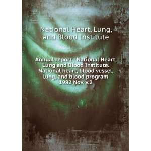   National Heart, Lung and Blood Institute. National heart, blood 