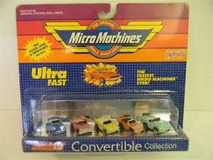 RARE 1988 MICRO MACHINES #19 CONVERTIBLE COLLECTION MOC  