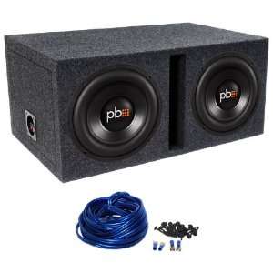 Ohm 2 Voice Coil Subwoofers + Atrend Dual 10 Mdf Vented Subwoofer 