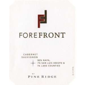  2009 Forefront by Pine Ridge Cabernet 750ml Grocery 