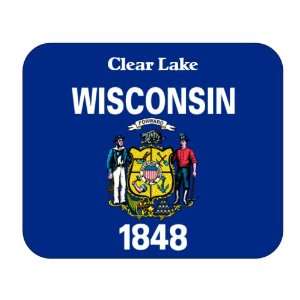  US State Flag   Clear Lake, Wisconsin (WI) Mouse Pad 