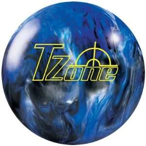  T Zone Blue / Black / White Bowling Ball Sports 