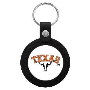  Texas Longhorns NCAA Classic Logo Leather Key Tag Sports 