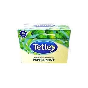 Tetley Peppermint 40 Bags Grocery & Gourmet Food