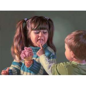  Bob Byerley   Cold Tongue, Warm Heart Print #1/50 Canvas 