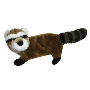    Pet Lou 00941 Flat Body Dog Chew Toy, 30 Inch Raccoon