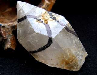 Big Diamond Tibetan Elestial Enhydro DT Guru Quartz  