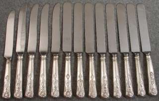 Antique U.S. NAVY KINGS Pattern 13 Knives INSILCO&WALLACE,Anchor,2 