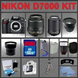  Nikon D7000 SLR 16.2MP Digital Camera with 18 55mm VR Lens 