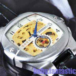   CHRO Mens Automatic Mechanical Watch UK BIG Mens Size Xmas Gift  
