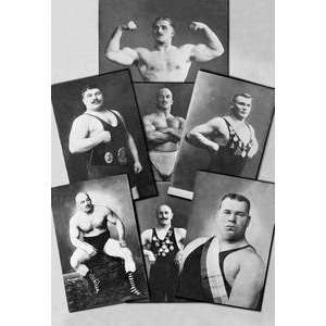    Vintage Art Seven Bodybuilding Champions   03996 5